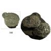 Image 1 : Cluster of 5 silver cobs: two 8R (including a Lima, Peru, 8 reales, 1698H), two 2R and one ½R.
