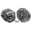 Image 1 : Potosí, Bolivia, cob 4 reales, 1749q.