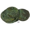 Image 1 : Clump of 6 Spanish Colonial bust 8 reales, Charles III.