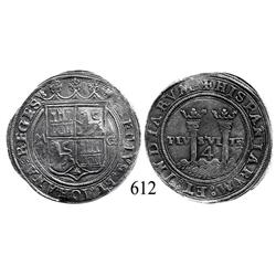 Mexico City, Mexico, 4 reales, Charles-Joanna, "Late Series," M to left, G to right.