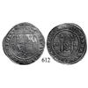 Image 1 : Mexico City, Mexico, 4 reales, Charles-Joanna, "Late Series," M to left, G to right.