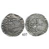 Image 1 : Mexico City, Mexico, cob 4 reales, Philip II, oMO to left.