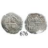 Image 1 : Lima, Peru, cob 1 real, 1699R.