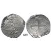 Image 1 : Potosí, Bolivia, cob 8 reales, Philip II, P-B (4th period).