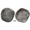 Image 1 : Potosí, Bolivia, cob 8 reales, Philip II, P-B (4th period).