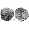 Image 1 : Potosí, Bolivia, cob 8 reales, Philip III, P-M.
