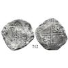 Image 1 : Potosí, Bolivia, cob 8 reales, (16)41, assayer not visible, rare.