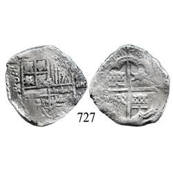 Potosí, Bolivia, cob 4 reales, (163)4T, very rare (missing in all published collections).