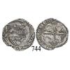 Image 1 : Potosí, Bolivia, cob 1 real, Philip II, P-B (2nd period).