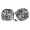 Image 1 : Potosí, Bolivia, cob 1 real, Philip III, P-C, rare.