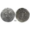 Image 1 : Potosí, Bolivia, cob 8 reales Royal, 1660E, very rare.