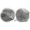 Image 1 : Potosí, Bolivia, cob 8 reales, 1693VR.