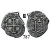 Image 1 : Potosí, Bolivia, cob 2 reales, 1700F.
