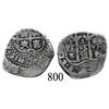 Image 1 : Potosí, Bolivia, cob 1 real, 1658E.