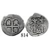 Image 1 : Potosí, Bolivia, cob 1 real, 1684V.