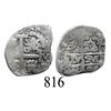 Image 1 : Potosí, Bolivia, cob 1 real, 1684VR.