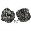 Image 1 : Potosí, Bolivia, cob 1 real, 1687VR.