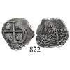 Image 1 : Potosí, Bolivia, cob 1 real, 1690VR.