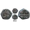 Image 1 : Bogotá, Colombia, cob ½ real, Philip IV, Plate Coin in The Practical Book of Cobs.