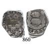 Image 1 : Guatemala City, Guatemala, cob 2 reales, 1737J.