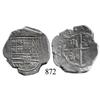 Image 1 : Toledo, Spain, cob 4 reales, 1624P, scarce.