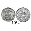 Image 1 : Guatemala City, Guatemala, pillar ½ real, Charles III, 1768 (no assayer).