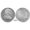 Image 1 : Guatemala City, Guatemala, bust 8 reales, Charles III, 1781P, rare.