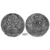 Image 1 : Guatemala City, Guatemala, bust 8 reales, Charles IV transitional (bust of Charles III, ordinal IV),