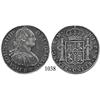 Image 1 : Guatemala City, Guatemala, bust 8 reales, Charles IV, 1806/5M.