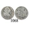 Image 1 : Guatemala City, Guatemala, bust ½ real, Charles III, 1787M.