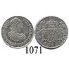 Image 1 : Guatemala City, Guatemala, bust ½ real, Charles IV, 1807M.