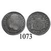 Image 1 : Guatemala City, Guatemala, bust ½ real, Ferdinand VII, 1813M, scarce.