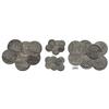 Image 1 : Lot of 7 Guatemala, Central American Republic, ¼ reales, 1826, 1831 (2), 1837, 1840/30, 1842/29 and 