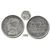Image 1 : Guatemala City, Guatemala, peso, 1864R, with unidentified crowned-bull(?) countermark on neck.