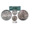 Image 1 : Guatemala, ¼ real, 1898, encapsulated ICG MS-64.