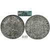 Image 1 : Mexico City, Mexico, bust 8 reales, Charles III, 1781FF, encapsulated ICG-AU50.