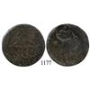 Image 1 : Oaxaca (SUD/Morelos), Mexico (War for Independence), copper 8 reales, 1812, with Morelos countermark