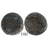 Image 1 : Oaxaca (SUD/Morelos), Mexico (War for Independence), copper 2 reales, 1811, scarce.