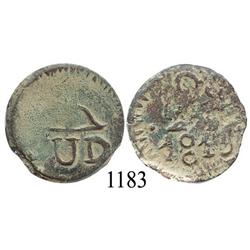 Oaxaca (SUD/Morelos), Mexico (War for Independence), copper 2 reales, 1813.