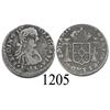 Image 1 : Zacatecas, Mexico (War for Independence), bust ½ real, Ferdinand VII, 1818AG.