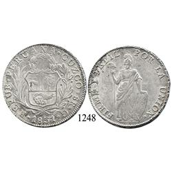Cuzco, Peru, 8 reales, 1831G.