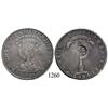 Image 1 : Philippines, peso, Y•II• countermark on Santiago, Chile, peso, 1834IJ.