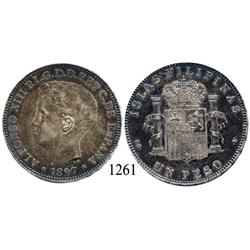 Philippines, peso, 1897-SGV.