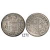 Image 1 : Segovia, Spain, milled 2 reales "pistareen," Philip V, 1723F.
