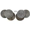 Image 1 : Lot of 3 Spanish milled 2 reales "pistareens" of Philip V: Madrid, 1717J; Seville, 1721J and 1723J.