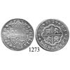Image 1 : Seville, Spain, milled 2 reales "pistareen," Philip V, 1724J.