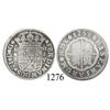 Image 1 : Seville, Spain, milled 2 reales "pistareen," Ferdinand VI, 1758JV.