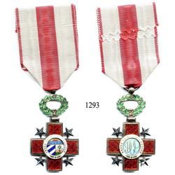 Cuba, decoration for the Order of the Honor and Merit of Cuba, 1909.