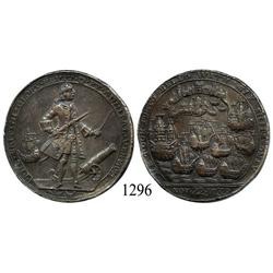 Great Britain, bronze "Admiral Vernon" medal, 1739, Porto Bello (Panama).