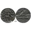 Image 1 : Great Britain, steel restrike of a German propaganda medal commemorating the sinking of the Lusitani